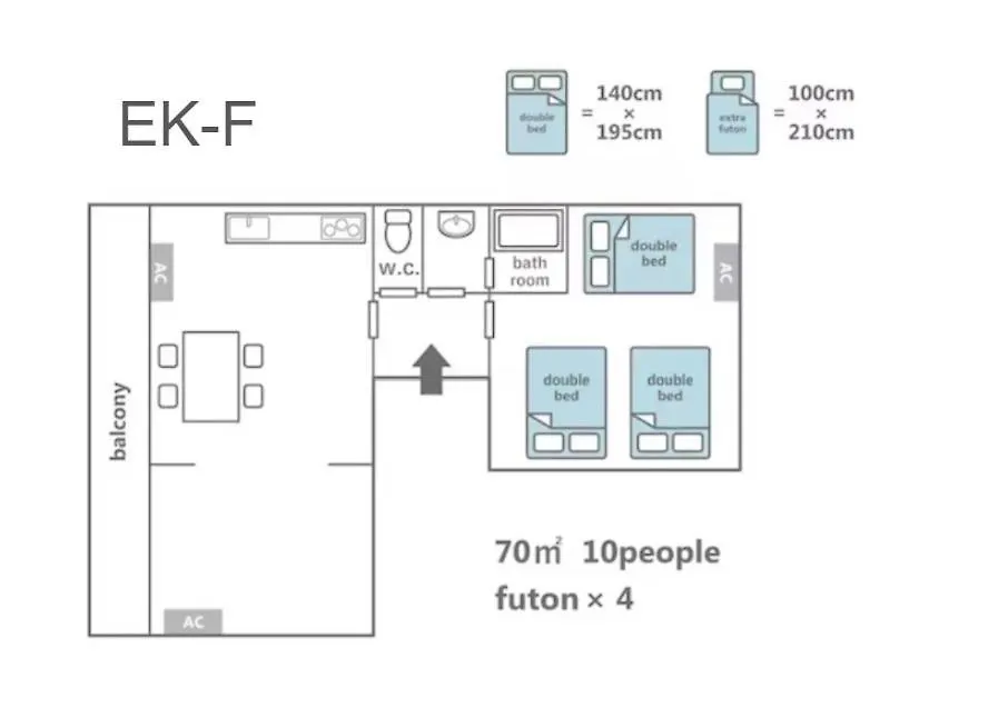 Apartmán Estate Kuromon Ósaka