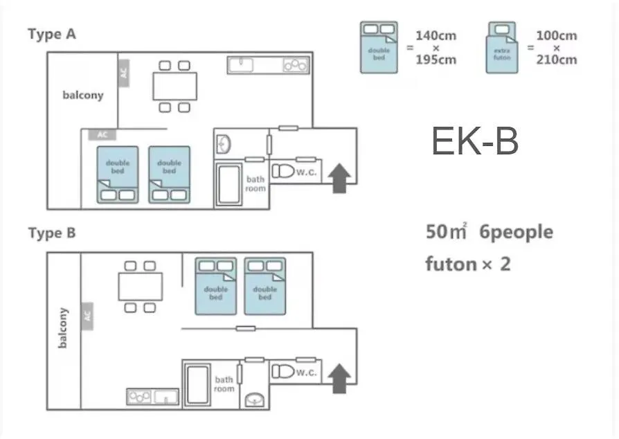 오사카 Estate Kuromon 아파트 0*,